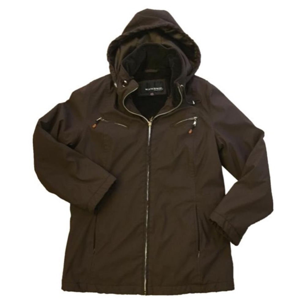 Chocolate Brown Waterproof Jacket